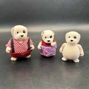 Li’l Woodzeez Woofwinkle Dalmatian Dog Family 3 Piece Set